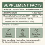 Micronized Diosmin & Hesperidin — For Legs That Feel Lighter