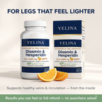 Micronized Diosmin & Hesperidin — For Legs That Feel Lighter