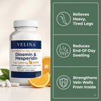 Micronized Diosmin & Hesperidin — For Legs That Feel Lighter